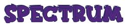 Rendering -SPECTRUM - using FinkBold