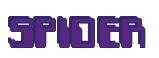Rendering -SPIDER - using Computer Font