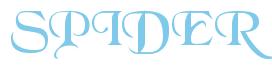 Rendering -SPIDER - using Black Chancery