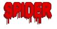 Rendering -SPIDER - using Head Injuries