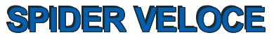 Rendering -SPIDER VELOCE - using Arial Bold