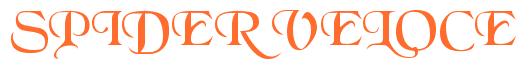 Rendering -SPIDER VELOCE - using Black Chancery