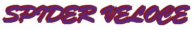 Rendering -SPIDER VELOCE - using Brush Script