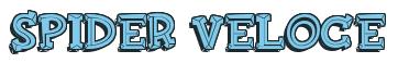 Rendering -SPIDER VELOCE - using FinkBold