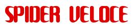Rendering -SPIDER VELOCE - using Unexplored Galaxies