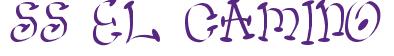 Rendering -SS EL CAMINO - using Wacko