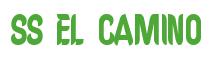 Rendering -SS EL CAMINO - using Callimarker