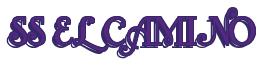 Rendering -SS EL CAMINO - using Fonteroy Brown
