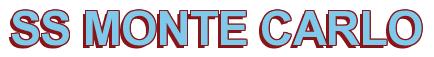 Rendering -SS MONTE CARLO - using Arial Bold