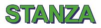 Rendering -STANZA - using Arial Bold