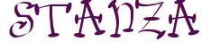 Rendering -STANZA - using Wacko