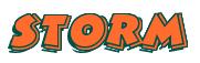 Rendering -STORM - using Comic Strip