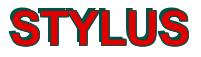 Rendering -STYLUS - using Arial Bold