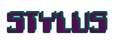 Rendering -STYLUS - using Computer Font