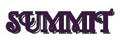 Rendering -SUMMIT - using Fonteroy Brown