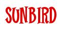 Rendering -SUNBIRD - using Cooper Latin