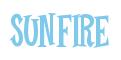 Rendering -SUNFIRE - using Cooper Latin