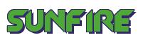 Rendering -SUNFIRE - using Machine