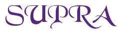Rendering -SUPRA - using Black Chancery
