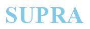 Rendering -SUPRA - using Times New Roman Bold