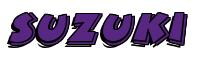 Rendering -SUZUKI - using Comic Strip