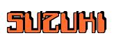 Rendering -SUZUKI - using Computer Font
