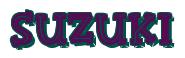 Rendering -SUZUKI - using FinkBold