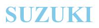Rendering -SUZUKI - using Times New Roman Bold