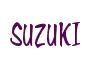 Rendering -SUZUKI - using Memo