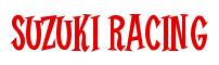 Rendering -SUZUKI RACING - using Cooper Latin