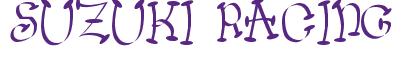 Rendering -SUZUKI RACING - using Wacko