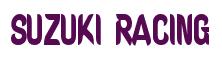 Rendering -SUZUKI RACING - using Callimarker