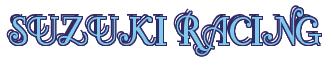 Rendering -SUZUKI RACING - using Fonteroy Brown