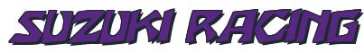 Rendering -SUZUKI RACING - using Wood Cut