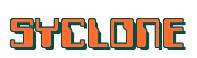 Rendering -SYCLONE - using Computer Font