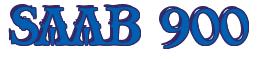 Rendering -Saab 900 - using Matilda