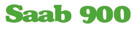 Rendering -Saab 900 - using Broadside