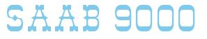 Rendering -Saab 9000 - using Rodeo