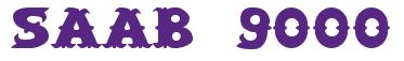 Rendering -Saab 9000 - using Saloon