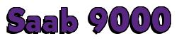 Rendering -Saab 9000 - using Bully