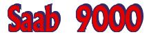 Rendering -Saab 9000 - using Flair