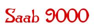 Rendering -Saab 9000 - using Manchuria