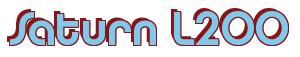 Rendering -Saturn L200 - using Charlet