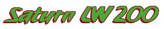 Rendering -Saturn LW200 - using Fat Cat