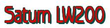 Rendering -Saturn LW200 - using Beagle