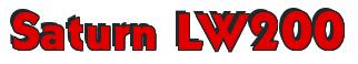 Rendering -Saturn LW200 - using Bully
