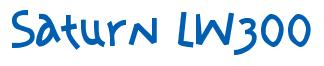 Rendering -Saturn LW300 - using Amazon