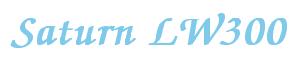 Rendering -Saturn LW300 - using Zapf Chancery