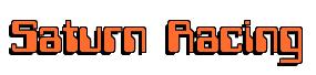 Rendering -Saturn Racing - using Computer Font