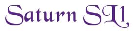 Rendering -Saturn SL1 - using Black Chancery